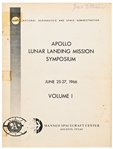 1966 NASA Report of the Apollo Lunar Landing Mission Symposium