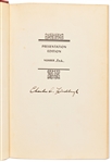 Charles Lindbergh Signed Presentation Limited Edition of ''The Spirit of St. Louis''