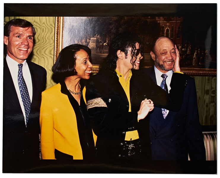 Michael Jackson Autograph Letter Signed to Bill Bray -- ''...Joseph...only saw me as a way for him to make money...Thank you for being a father...I love you...'' -- With Epperson COA