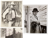 John Wayne Signed 8 x 10 Photo from The Cowboys -- Plus Telly Savalas Signed Photo