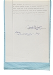 Muhammad Ali and Joe Frazier Dual-Signed Contract for Their 1970 ''Fight of the Century''