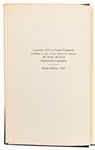 Paramahansa Yogananda Signed Copy of His Book ''Whispers From Eternity'' -- With Poetic Inscription, ''...Commingle your whispers with these of mine and offer them in the temple of Silence...''