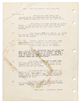 Original Hal Foster ''Prince Valiant'' Preliminary Artwork and Story Outlines -- #1888 for the 15 April 1973 Comic Strip