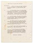 Original Hal Foster ''Prince Valiant'' Preliminary Artwork and Story Outlines -- #1932 for the 17 February 1974 Comic Strip