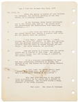 Original Hal Foster ''Prince Valiant'' Preliminary Artwork and Story Outlines -- #1954 for the 21 July 1974 Comic Strip
