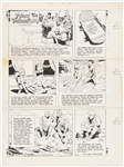 John Cullen Murphy Prince Valiant Sunday Comic Strip Original Artwork -- #2364 Dated 30 May 1982
