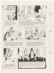 John Cullen Murphy Prince Valiant Sunday Comic Strip Original Artwork -- #2381 Dated 26 September 1982