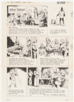 John Cullen Murphy Prince Valiant Sunday Comic Strip Original Artwork -- #2796 Dated 9 September 1990