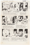 John Cullen Murphy Prince Valiant Sunday Comic Strip Original Artwork -- #2797 Dated 16 September 1990