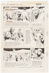 John Cullen Murphy Prince Valiant Sunday Comic Strip Original Artwork -- #2833 Dated 26 May 1991