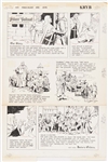 John Cullen Murphy Prince Valiant Sunday Comic Strip Original Artwork -- #2837 Published 23 June 1991
