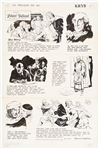 John Cullen Murphy Prince Valiant Sunday Comic Strip Original Artwork -- #2881 Dated 26 April 1992