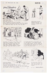 John Cullen Murphy Prince Valiant Sunday Comic Strip Original Artwork -- #2899 Dated 30 August 1992
