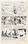 John Cullen Murphy Prince Valiant Sunday Comic Strip Original Artwork -- #2912 Dated 29 November 1992