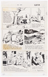 John Cullen Murphy Prince Valiant Sunday Comic Strip Original Artwork -- #2913 Dated 6 December 1992