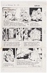 John Cullen Murphy Prince Valiant Sunday Comic Strip Original Artwork -- #2945 Dated 18 July 1993
