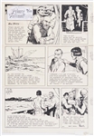 John Cullen Murphy Prince Valiant Sunday Comic Strip Original Artwork -- #3013 Dated 6 November 1994