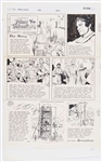 John Cullen Murphy Prince Valiant Sunday Comic Strip Original Artwork -- #3018 Dated 11 December 1994