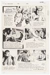 John Cullen Murphy Prince Valiant Sunday Comic Strip Original Artwork -- #3025 Dated 19 February 1995