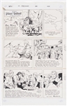 John Cullen Murphy Prince Valiant Sunday Comic Strip Original Artwork -- #3035 Dated 9 April 1995