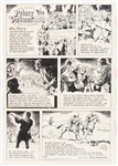 John Cullen Murphy Prince Valiant Sunday Comic Strip Original Artwork -- #3096 Dated 9 June 1996