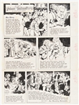 John Cullen Murphy Prince Valiant Sunday Comic Strip Original Artwork -- #3097 Dated 16 June 1996