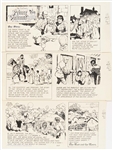 John Cullen Murphy Prince Valiant Sunday Comic Strip Original Artwork -- #3157 Dated 10 August 1997