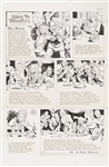 John Cullen Murphy Prince Valiant Sunday Comic Strip Original Artwork -- #3314 Published 13 August 2000