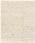 Lot of 5 Civil War Letters & CDV of 14th Connecticut Infantryman -- With Detailed, Lengthy Letter on Battle of Morton's Ford: ''...The regt lost in killed wounded & missing about 1/2 their number...''