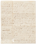 Lot of 5 Civil War Letters & CDV of 14th Connecticut Infantryman -- With Detailed, Lengthy Letter on Battle of Morton's Ford: ''...The regt lost in killed wounded & missing about 1/2 their number...''