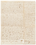 Lot of 5 Civil War Letters & CDV of 14th Connecticut Infantryman -- With Detailed, Lengthy Letter on Battle of Morton's Ford: ''...The regt lost in killed wounded & missing about 1/2 their number...''