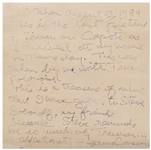 Last Photo of Truman Capote -- With Handwritten Note by Joanne Carson on Verso
