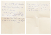 Rudyard Autograph Letter Signed Regarding His Book of Poetry, ''The Seven Seas''