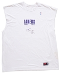 Kobe Bryant Signed Lakers T-Shirt -- With PSA/DNA COA