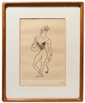 Lot of Two Al Hirschfeld Signed Limited Edition Lithographs -- Both with Ballet Content