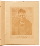 Charles Lindbergh Signed Program for a 1927 Banquet Honoring Him