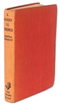 Agatha Christie Signed First Edition, First Printing of ''A Murder Is Announced'' -- In First Printing Dust Jacket