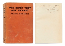 Agatha Christie Signed First Edition, First Printing of Why Didnt They Ask Evans? -- Without Inscription