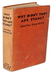 Agatha Christie Signed First Edition, First Printing of ''Why Didn't They Ask Evans?'' -- Without Inscription