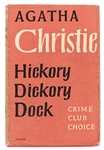 Agatha Christie Signed First Edition, First Printing of ''Hickory Dickory Dock'' -- Signed the Month of Publication, in October 1955