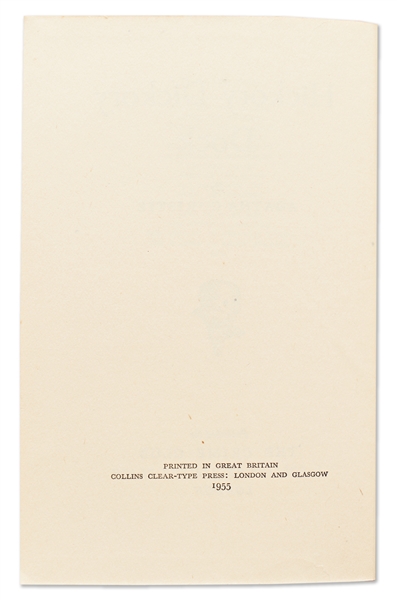 Agatha Christie Signed First Edition, First Printing of ''Hickory Dickory Dock'' -- Signed the Month of Publication, in October 1955