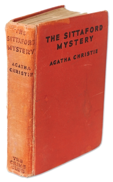 Agatha Christie Signed First Edition, First Printing of ''The Sittaford Mystery'' -- Unusually Signed with Christie's Full Name, Without Inscription