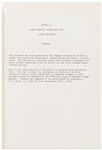 Original 1969 Copy of the ''Apollo 11 Lunar Surface Operations Plan'' -- Issued One Month Before the Moon Landing