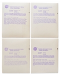 14 NASA Photos on ''A Kodak Paper'' Including Apollo 17 Blue Marble Photo -- Plus 13 Photos on ''GAF'' Photo Paper, Black Numbered Photos & John Glenn Signature