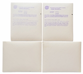 14 NASA Photos on ''A Kodak Paper'' Including Apollo 17 Blue Marble Photo -- Plus 13 Photos on ''GAF'' Photo Paper, Black Numbered Photos & John Glenn Signature