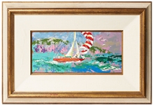 LeRoy Neiman Original Painting of a Sailboat