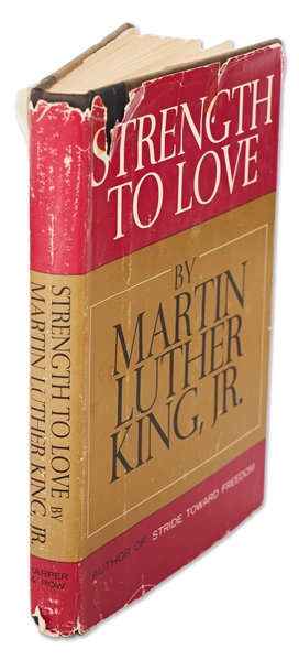 Martin Luther King, Jr. Signed First Edition of ''Strength To Love'' With Long Inscription, ''Whose genuine humanitarian concern and unswerving devotion to the principles of justice and freedom...''