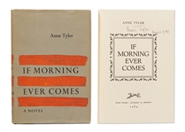 Anne Tyler Signed First Edition, First Printing of Her First Novel, If Morning Ever Comes