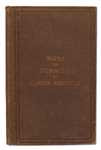 Florence Nightingale First U.S. Edition of ''Notes on Nursing'' Published 1860