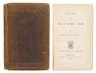Henry Wadsworth Longfellow Signed Early Edition of Tales of a Wayside Inn